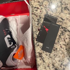 Jordan 3s gray and black